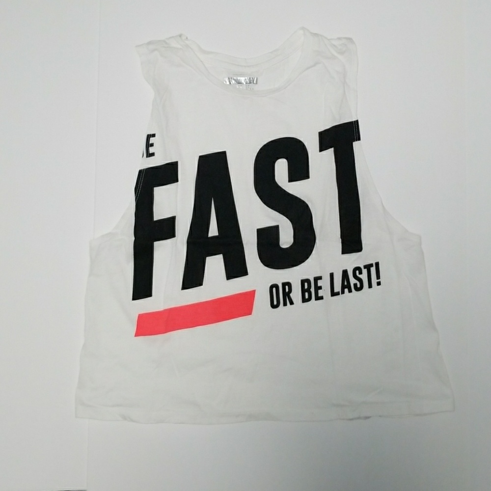 Be Fast Or Be Last Muscle Tee